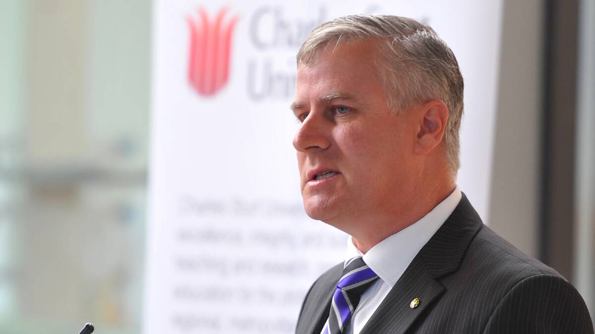 PRESSURE: Deputy PM and Riverina MP Michael McCormack's handling of the 'Sugar Daddy' affair has raised eyebrows.