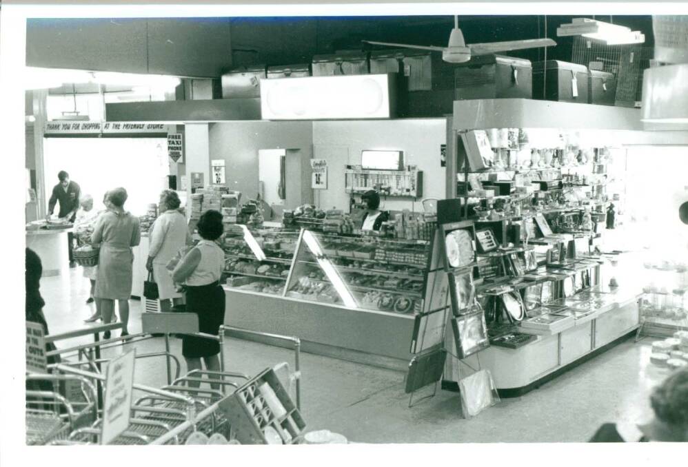 DELICIOUS: The cake department at Huthwaites department store in 1969. Picture: Sherry Morris