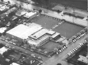 Aerial view of the RSL Club after extensions were completed in the 1970s. Picture: Sherry Morris.