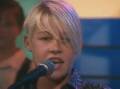 Daniel Johns performs on Newcastle's 1993 NBN telethon, when Silverchair were called the Innocent Criminals. Picture by NBN Television 