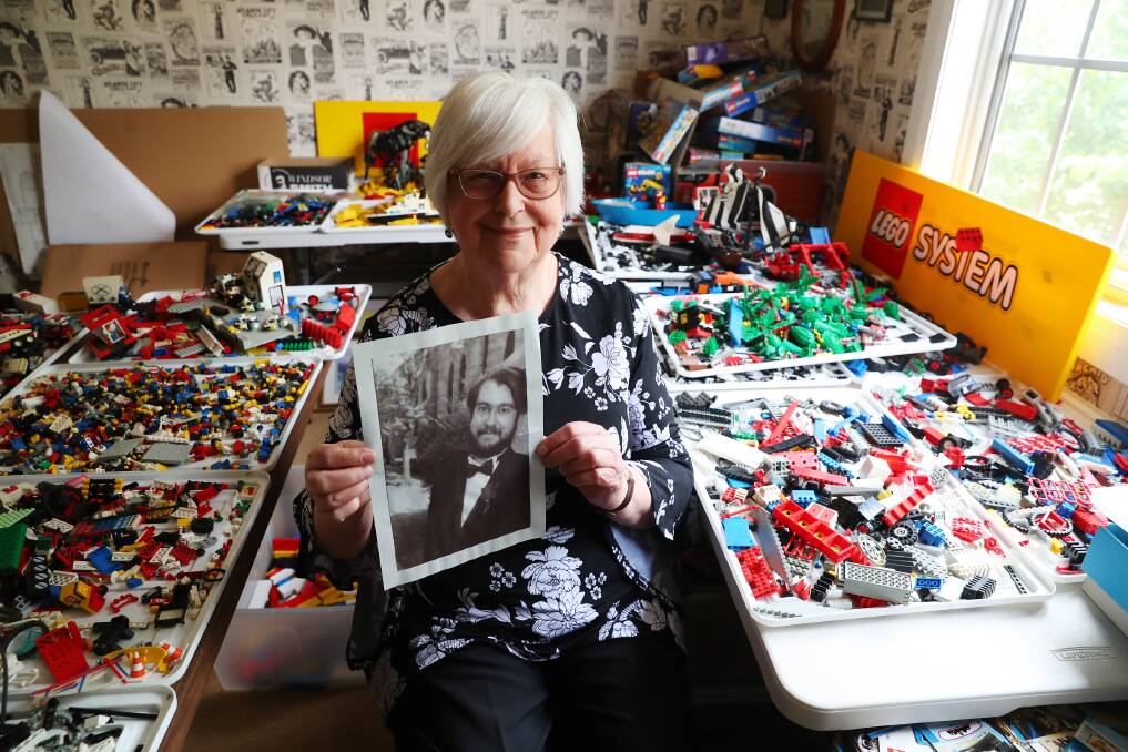 PASSION REMEMBERED: Robyn Jessiman still has all of her son James' Lego collection, honouring his life-long passion. Picture: Emma Hillier