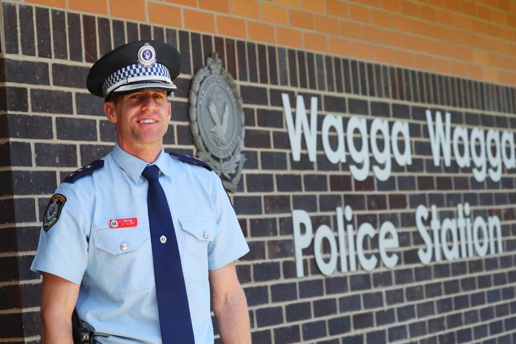 NEXT CHAPTER: Detective Inspector Adrian Telfer is moving on after five years with the Riverina Police District. Picture: Emma Hillier
