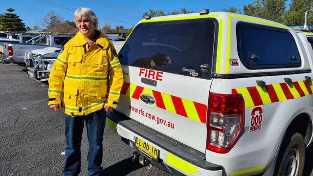 Michael Neyland has dedicated almost five decades to volunteering with the NSW Rural Fire Service. Picture: Contributed