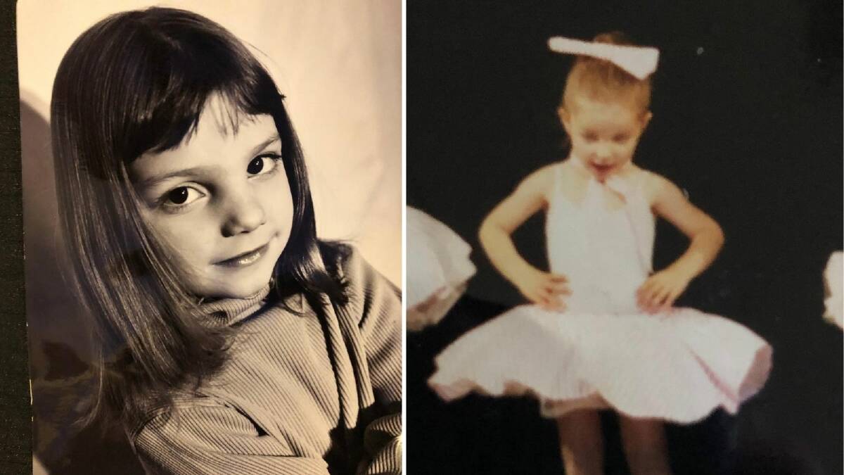 MEMORIES: Kirsty Greenfield reminisces about photos of Casey as a child. Pictures: Contributed