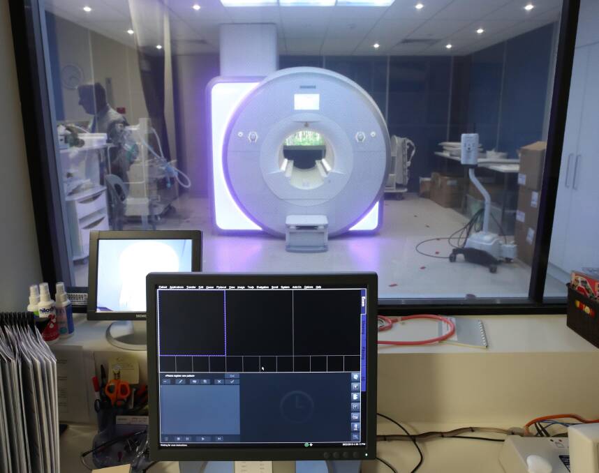 The MRI machine has so far only been available to inpatients, straining the hospital's resources and inconveniencing patients. Picture: Les Smith