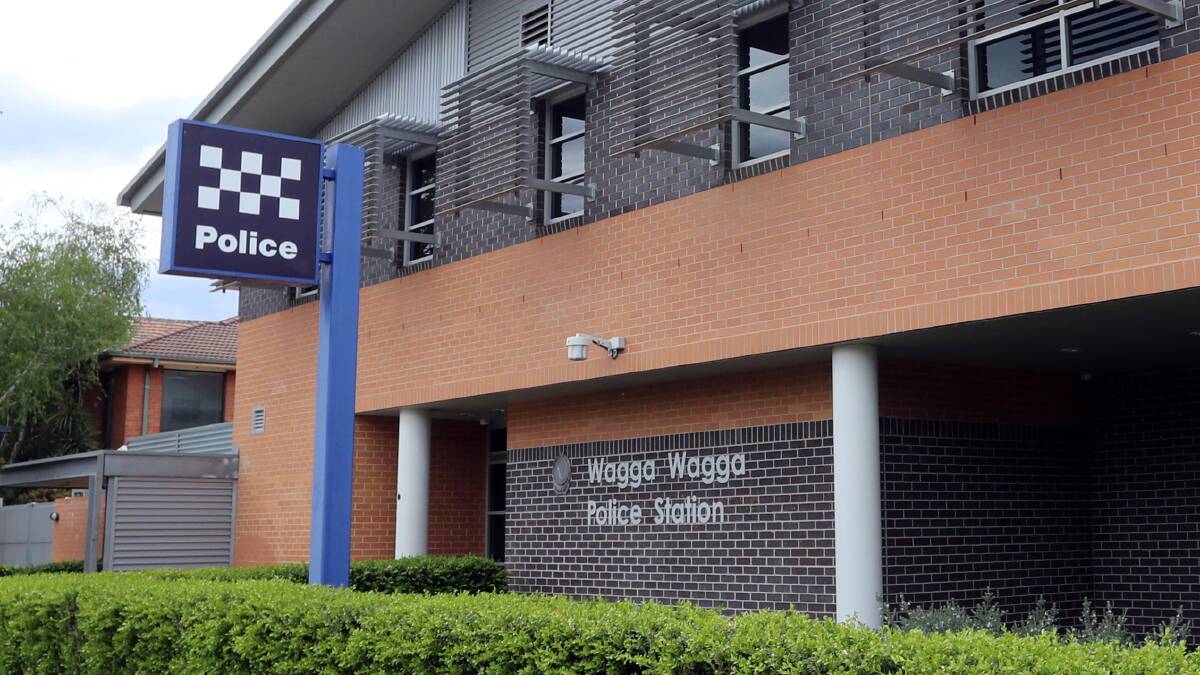 Wagga Police Station.