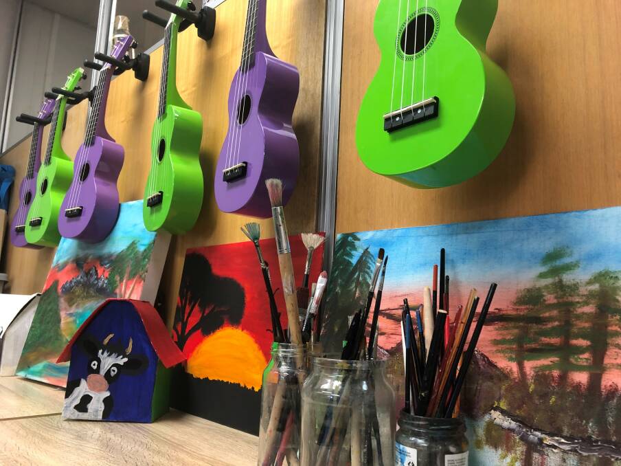 Creativity flows at the Women's Health Centre. Picture: Jessica McLaughlin