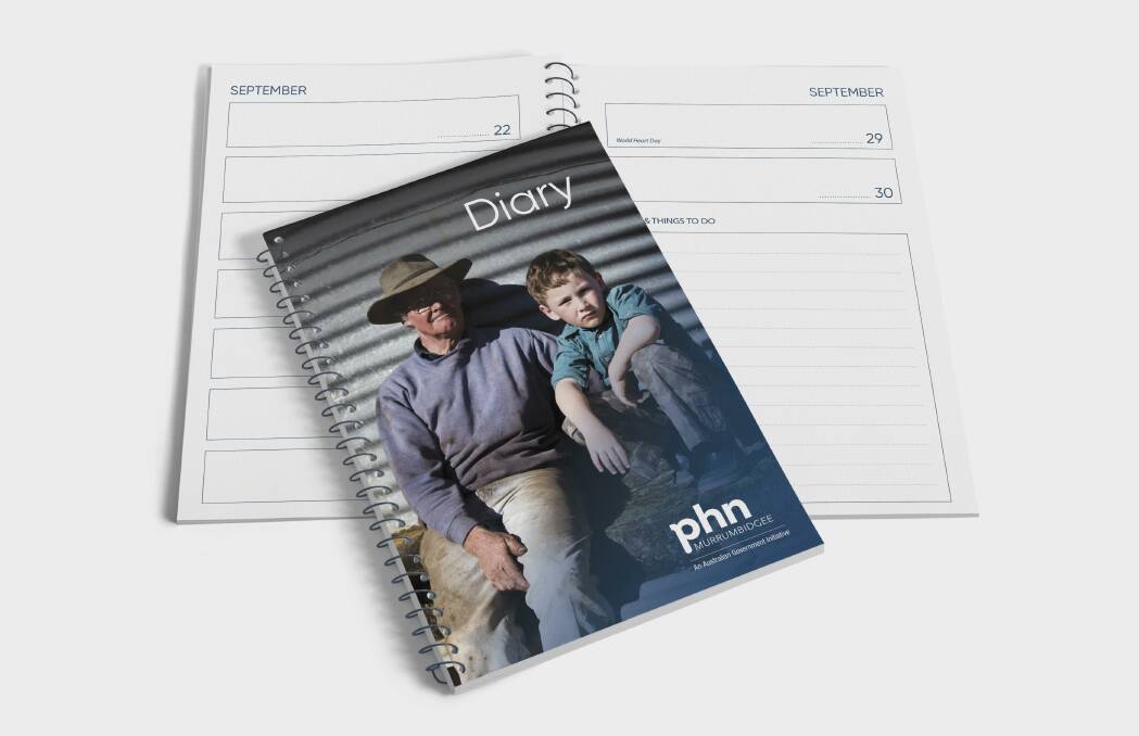 The diary layout is practical and helpful. Picture: Supplied