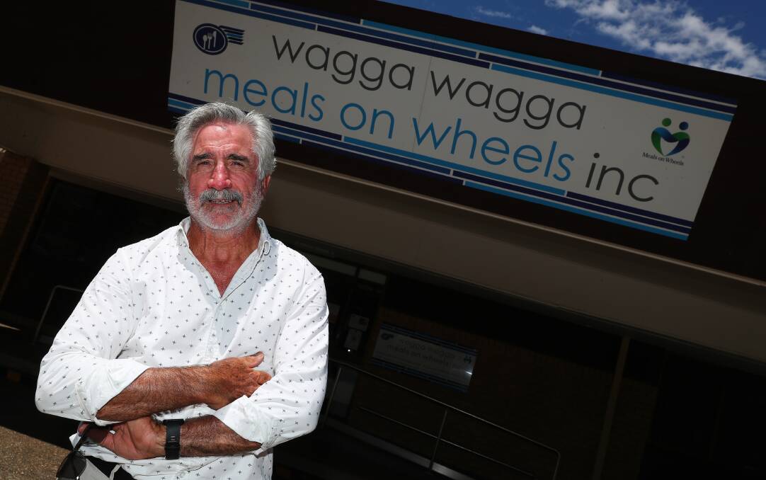 WELCOME BOOST: Meals on Wheels vice president John Craig says it is great to see local funding being filtered through to local people. Picture: Emma Hillier