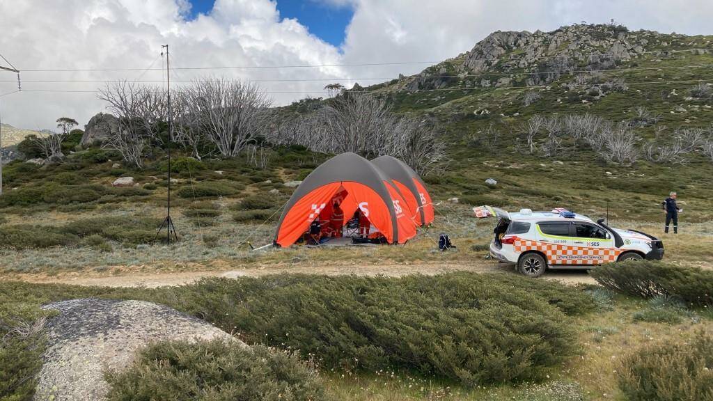 NSW SES and NSW Police completed the training operation at Kosciuszko National Park over the weekend. Picture: NSW SES