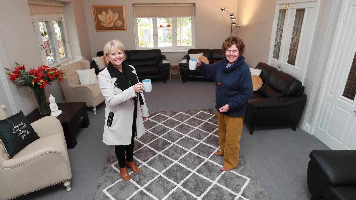 NEW BEGINNINGS: Riverina Recovery House director Debbie Cox and clinical director Trish Storrier welcome the road to recovery ahead as they prepare for the first residents to arrive. Pictures: Les Smith