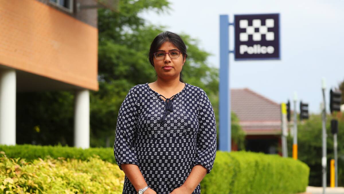 WELL-EQUIPPED: Saba Nabi, who volunteers for the Wagga Crime Prevention Working Group, believes the city is well-looked after by Wagga Police. Picture: Emma Hillier