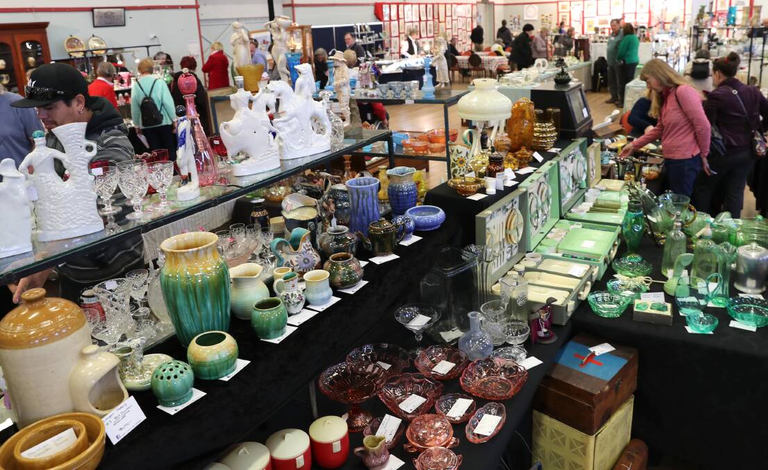 There will be plenty to discover at the Wagga Antiques and Collectibles Fair.