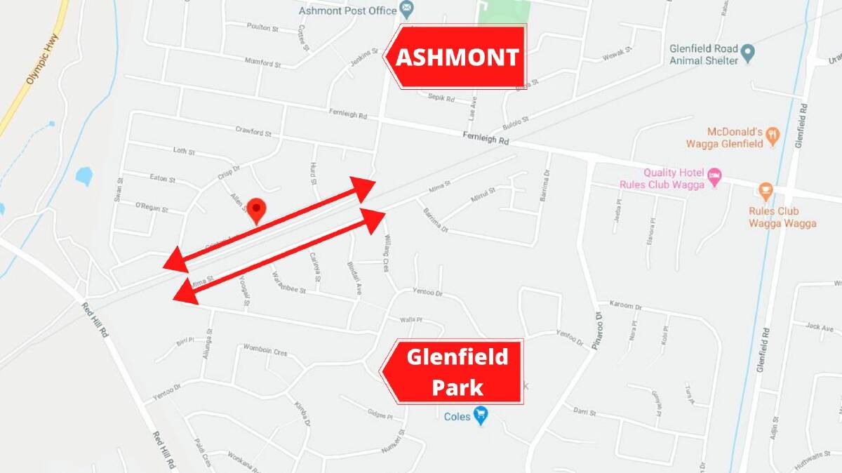 Crime corridor running between Ashmont's Grinton Avenue and Glenfield Park's Mima Street.