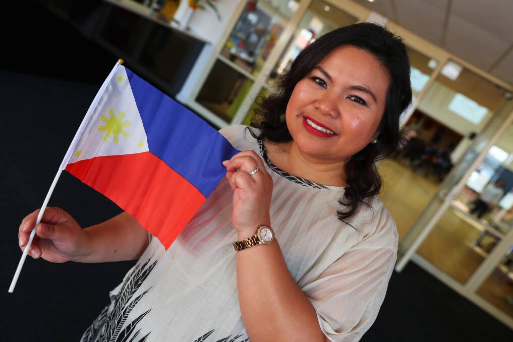 NATIONAL PRIDE: Annabelle Borja is proud to be a woman of the Philippines and celebrate their Independence Day. Picture: Emma Hillier