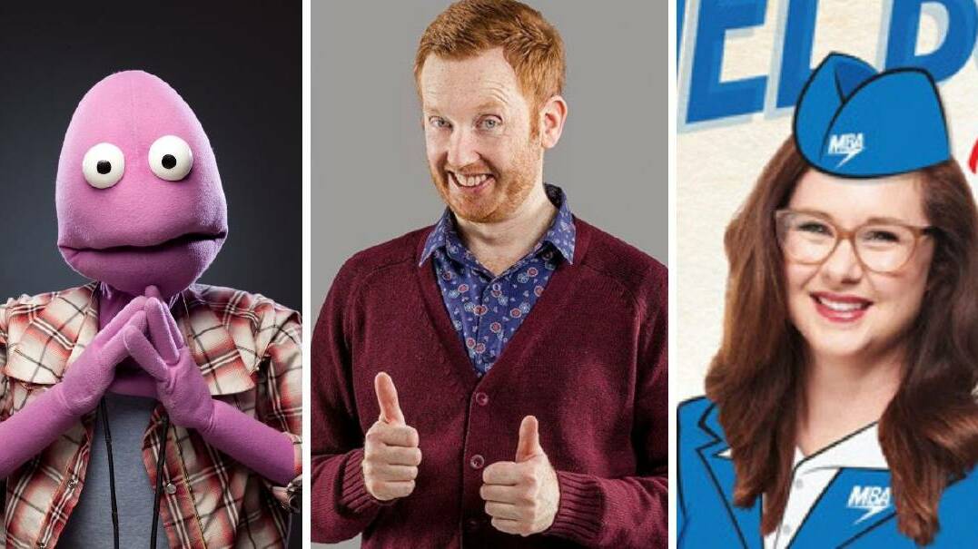 COMEDY FEST: Randy, Luke McGregor,and Mel Buttle are just three of the hilarious performers in a massive line-up of laughs at Wagga Comedy Fest.