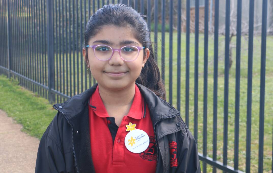 KIND HEART: Ariba Omar as had a passion for helping charities her whole life, and now at 10 years old, she's continuing to offer her support. Picture :Jessica McLaughlin