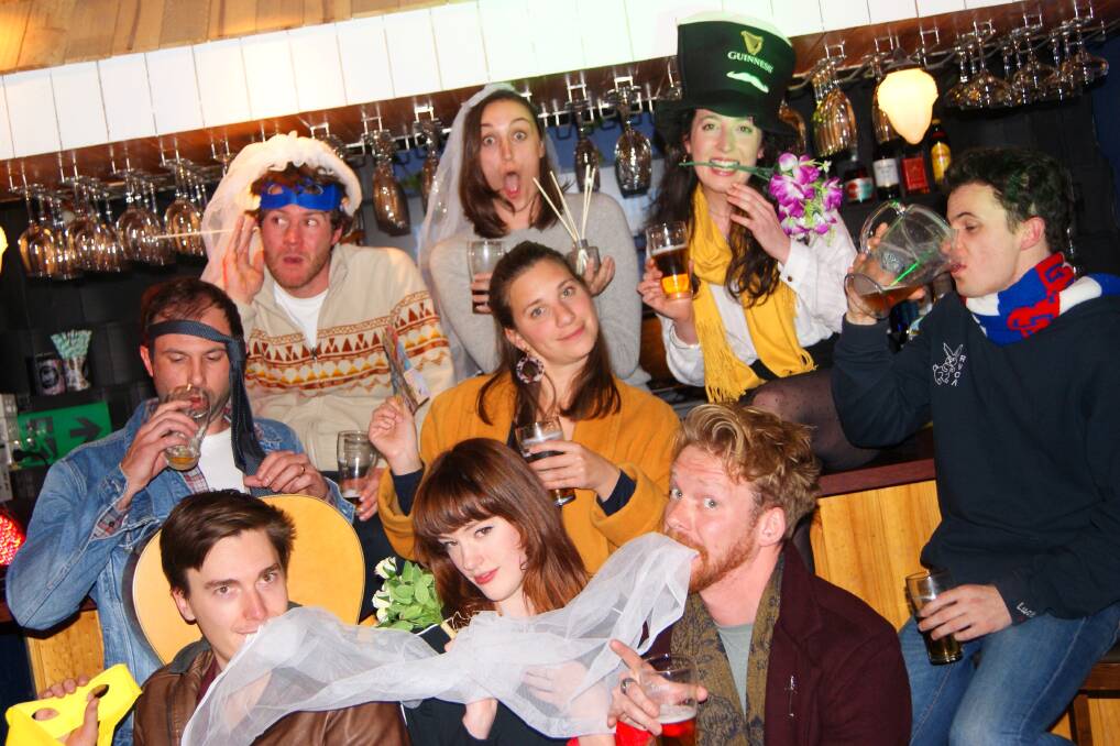 The cast of Twelfth Night are bringing their bold stage presence to a pub near you. Picture: Contributed