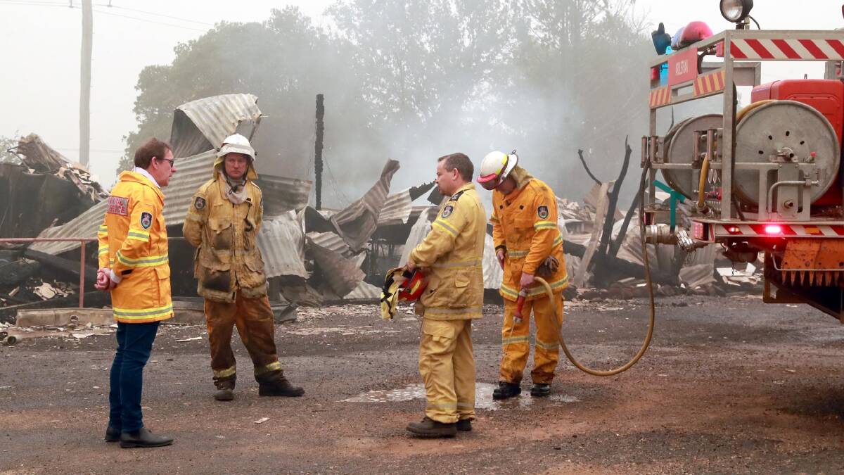 Dunns Road Bushfire aftermath. Picture: Les Smith