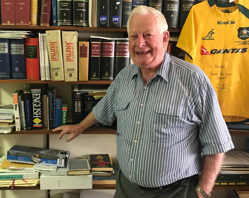 WISDOM: Kevin Foley is about to celebrate his 50 year anniversary of working in Wagga, and says he wouldn't do it any other way. Picture: Jessica McLaughlin