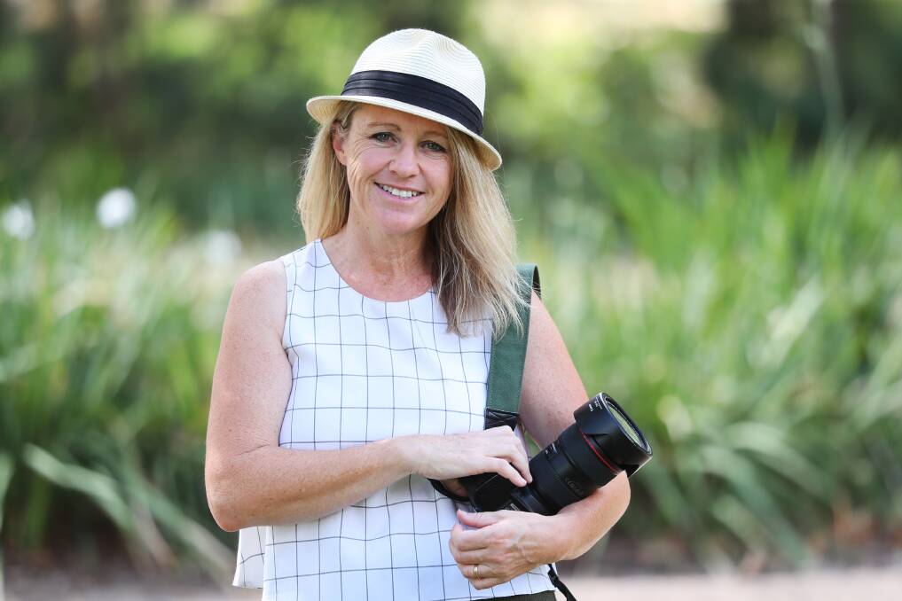 BEHIND THE LENS: Tina Bingham is a wedding photographer in Wagga. Picture: Emma Hillier