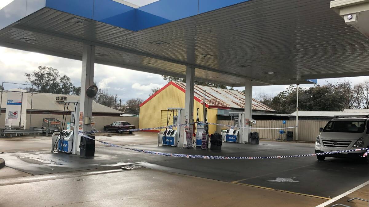 Attempted theft temporarily closes Wagga service station