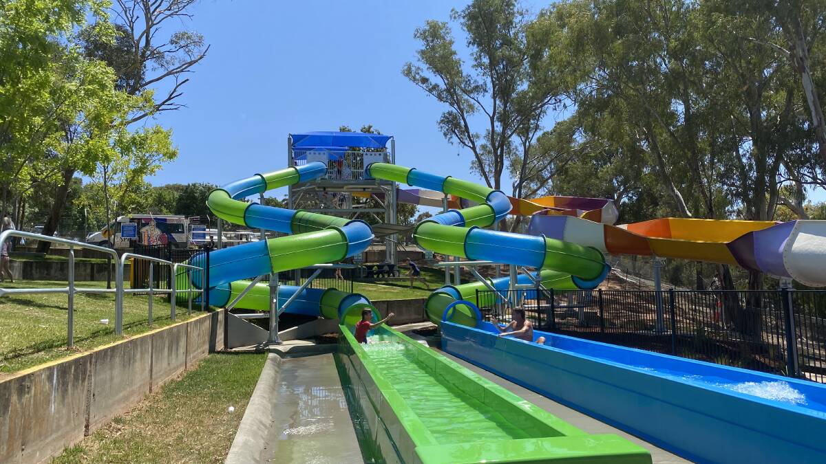New slide project at Lake Talbot Water Park. Picture: Contributed