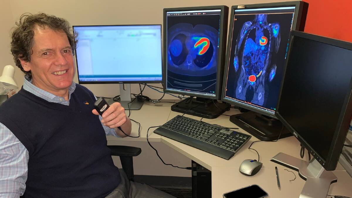 LIFE CHANGING: Wagga I-MED radiologist Nick Stephenson is thrilled to see the new technology on its way to help thousands in the Riverina. Picture: Contributed