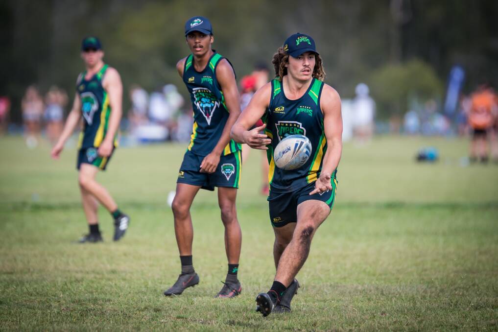 GAME FACE: Wagga's local touch football team the Wagga Vipers are getting prepped for the three-day carnival attracting visitors from far and wide. Picture: Supplied, NSW Touch Association 