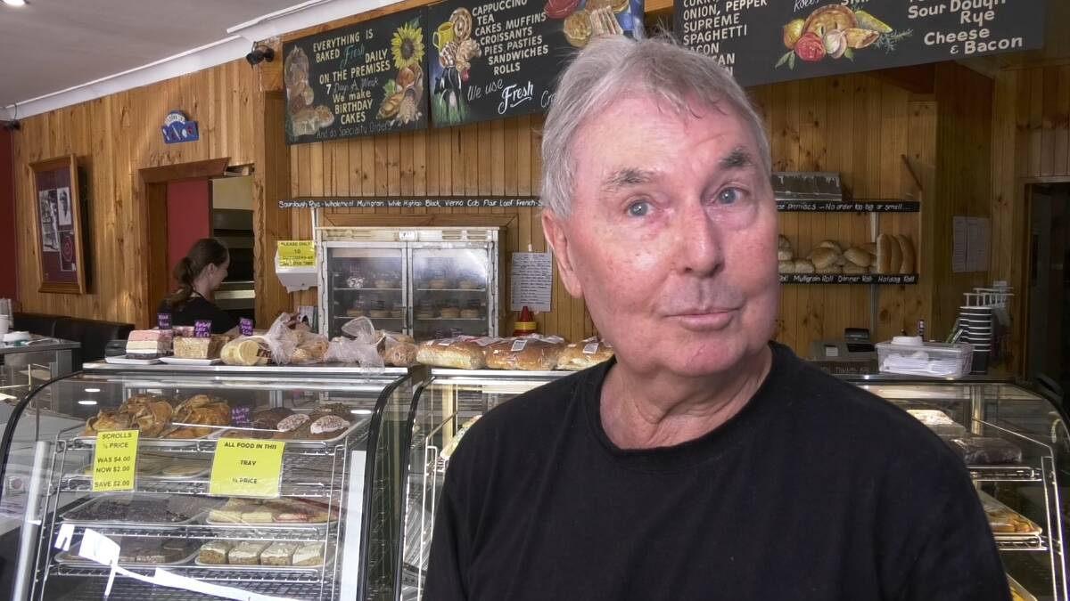 Tumbarumba Bakery's Denis Gillings features on the series. Picture: Contributed