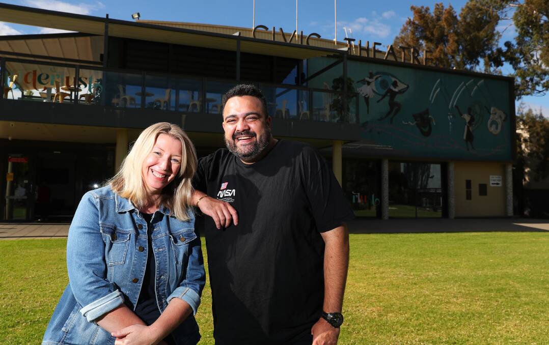ALL SMILES: Carissa Campbell and Dane Simpson are more than excited for the festival to begin. Picture: Emma Hillier