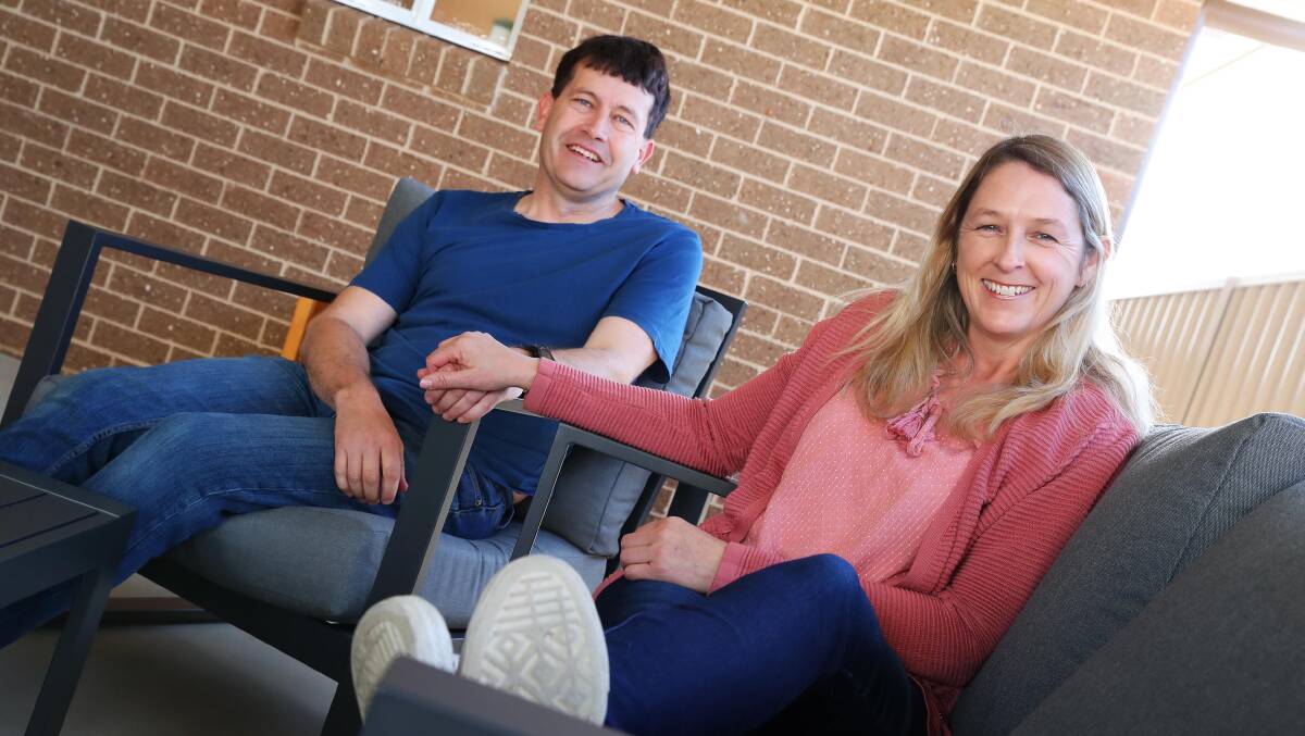 FOSTERING RELATIONSHIPS: Brad Addison and wife Lisa foster children in Wagga, with a new focus of restoring relationships between children and their parents. Picture: Emma Hillier