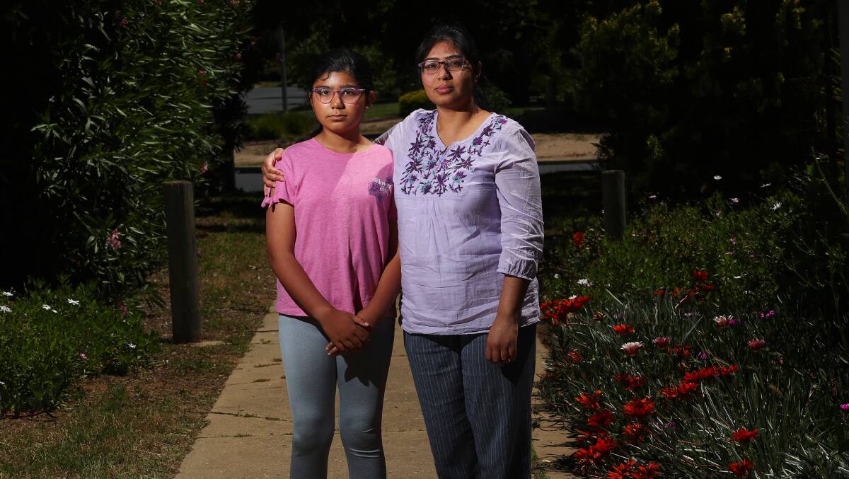 LEAD THE CHARGE: Saba Nabi says it is important for young people like her 10-year-old daughter Ariba Omar to voice their concerns in the community. Picture: Emma Hillier