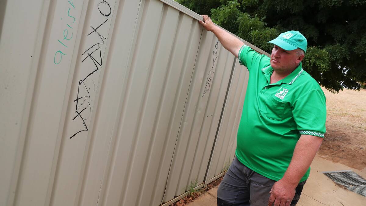 Wayne Deaner works with Wagga Neighbourhood Watch to make the city safer. Picture: Emma Hillier