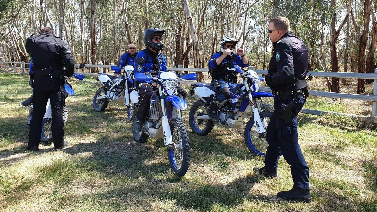Riverina Police District and Highway Patrol officers undertake Operation Spoiler. Picture: Riverina Police District
