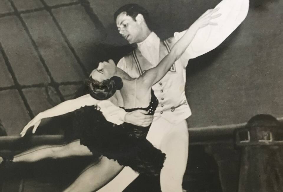TECHNIQUE: The young dancer had a life-long passion for the art of ballet. 