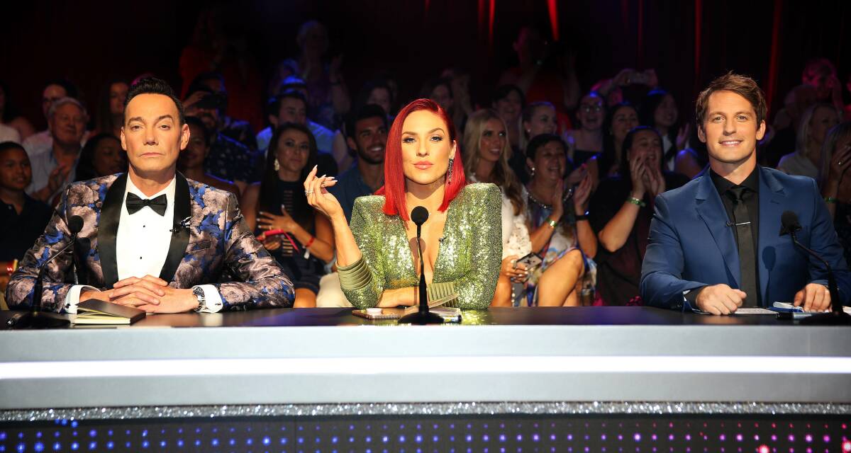 This year's panel on Dancing With The Stars is made up of Craig Revel Horwood, Sharna Burgess and Tristan MacManus. Picture: Network 10