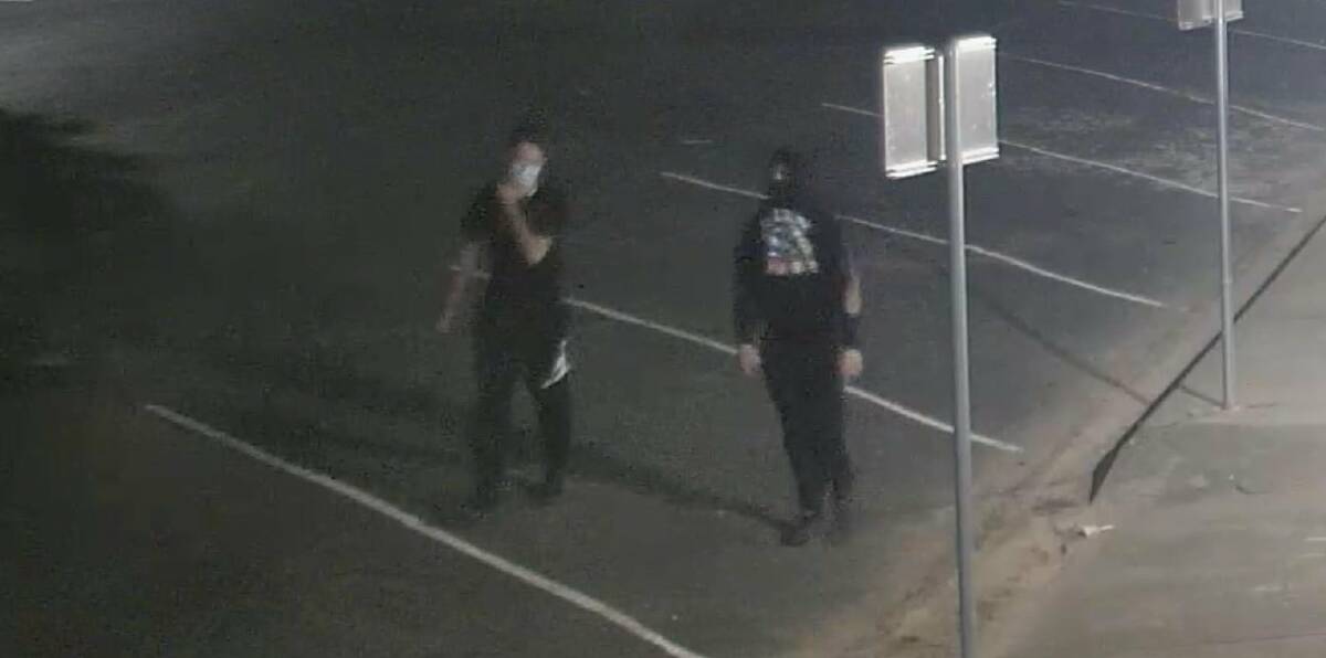 Temora police are appealing for assistance to locate to individuals pictured. Picture: Riverina Police District