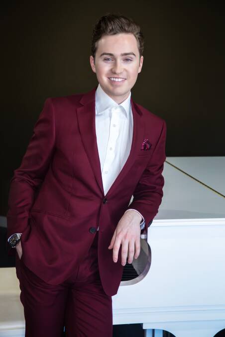 VOCAL ARTIST Harrison Craig is on his way to Wagga for the end of October. Picture: Contributed