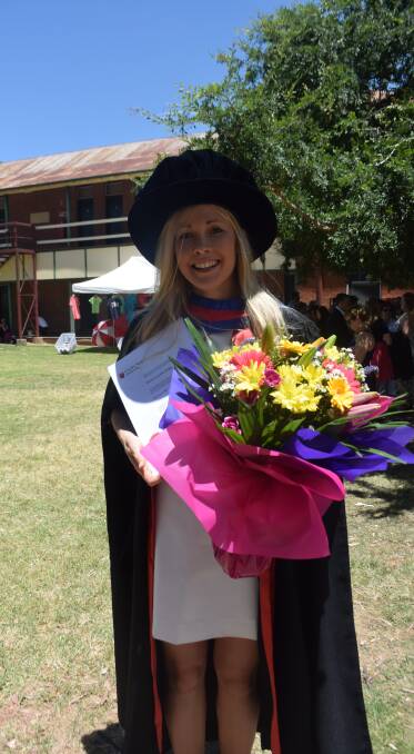 PASSION A DRIVING FORCE: Rachel Hogg completed her doctor of philosophy in sports psychology, which allowed her to purse her love of horses. photo: Rachael Parsons.
