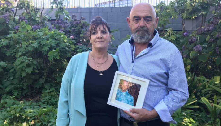 Dave and Janine Brownlee lost their son Jack after an incident at work. Picture: CHARLOTTE GRIEVE 