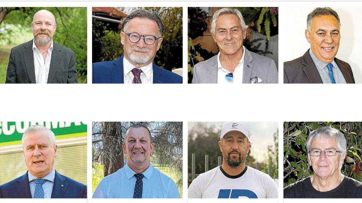 The Riverina's federal election candidates.