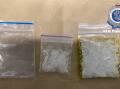 The drugs police say were found at a Wagga home on Thursday. Picture: NSW Police