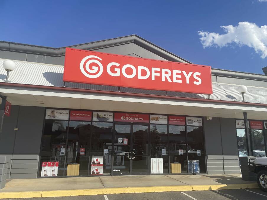 The Godfreys Wagga store in the Homebase shopping centre. Picture by Tahlia Sinclair
