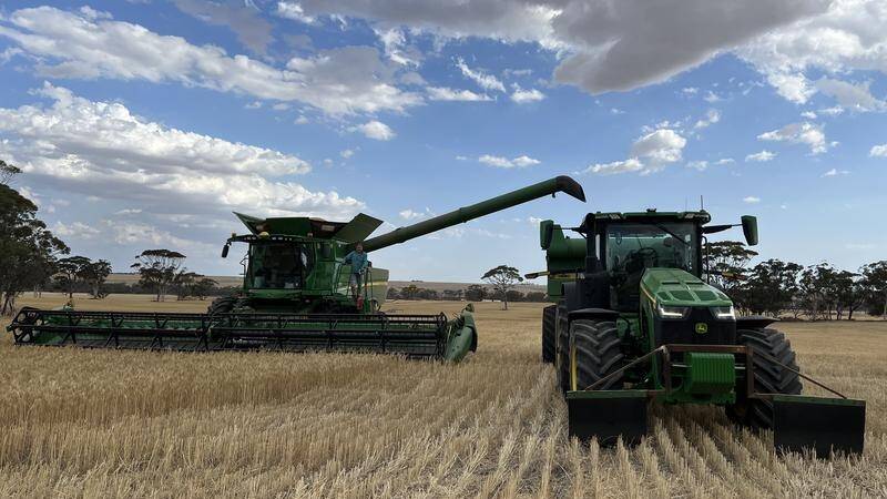 Strong winds and an increased risk of fire has prompted the Rural Fire Service to ask farmers to immediately stop harvest operations for the day. Picture supplied 