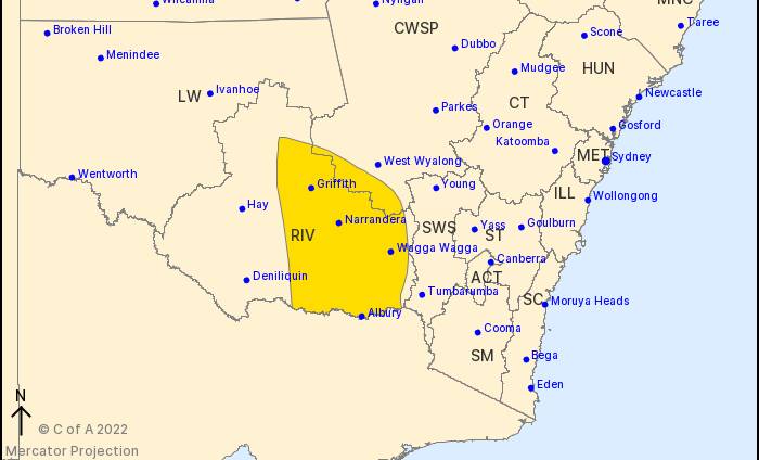 Severe storms to bring heavy rain, damaging winds to Riverina