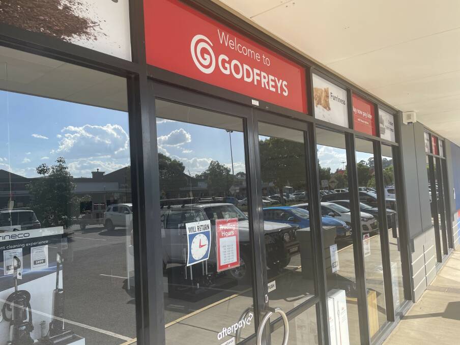The Godfreys Wagga store in the Homebase shopping centre. Picture by Tahlia Sinclair