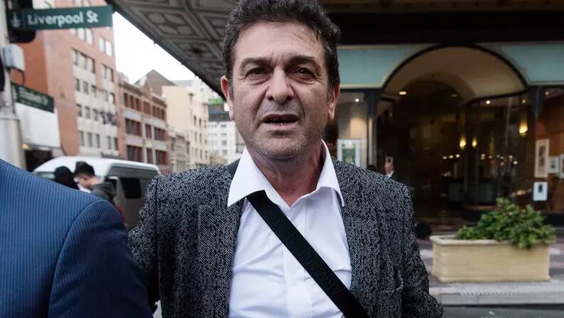 Marcello Casella outside court in May 2018. Picture: James Brickwood
