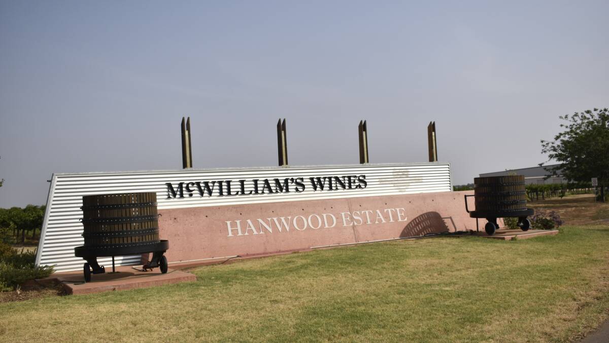 Riverina winemaker McWilliam's has been placed into voluntary administration. PHOTO: Kenji Sato