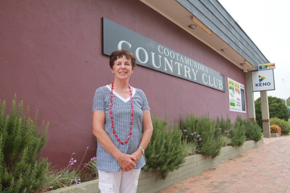 Cootamundra Country Club board member Barbara Beveridge.
